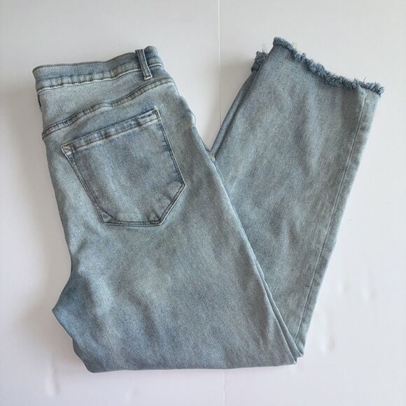 Kenzie Jeans Vintage Luxe, Juliet High Rise Slim Leg Jeans, Women Size 14, Ankle - Picture 10 of 14